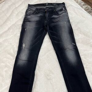 7 For All Mankind Black Women's Jeans